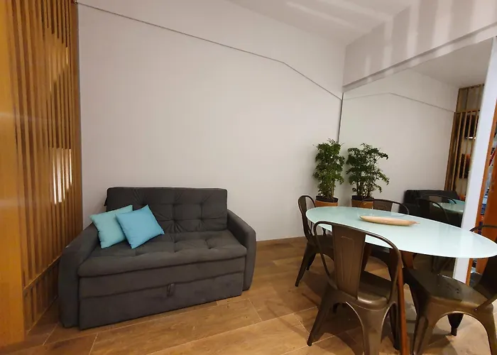 Apartamento Studio Completo Copacabana 1 Quadra Da Praia Com Garagem Rio de Janeiro
